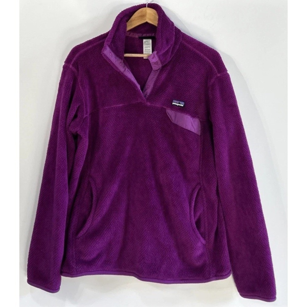 Patagonia Re Tool Snap T Polartec Thermal Fleece Pullover Women's XL 25442 Clean - Picture 2 of 12